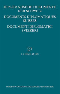 Vorderes Coverbild Diplomatische Dokumente der Schweiz / Documents diplomatiques suisse / Documenti diplomatici svizzeri