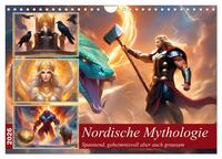 Vorderes Coverbild Nordische Mythen (Wandkalender 2026 DIN A4 quer), CALVENDO Monatskalender