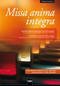 Vorderes Coverbild Missa anima integra. Streicherstimmen