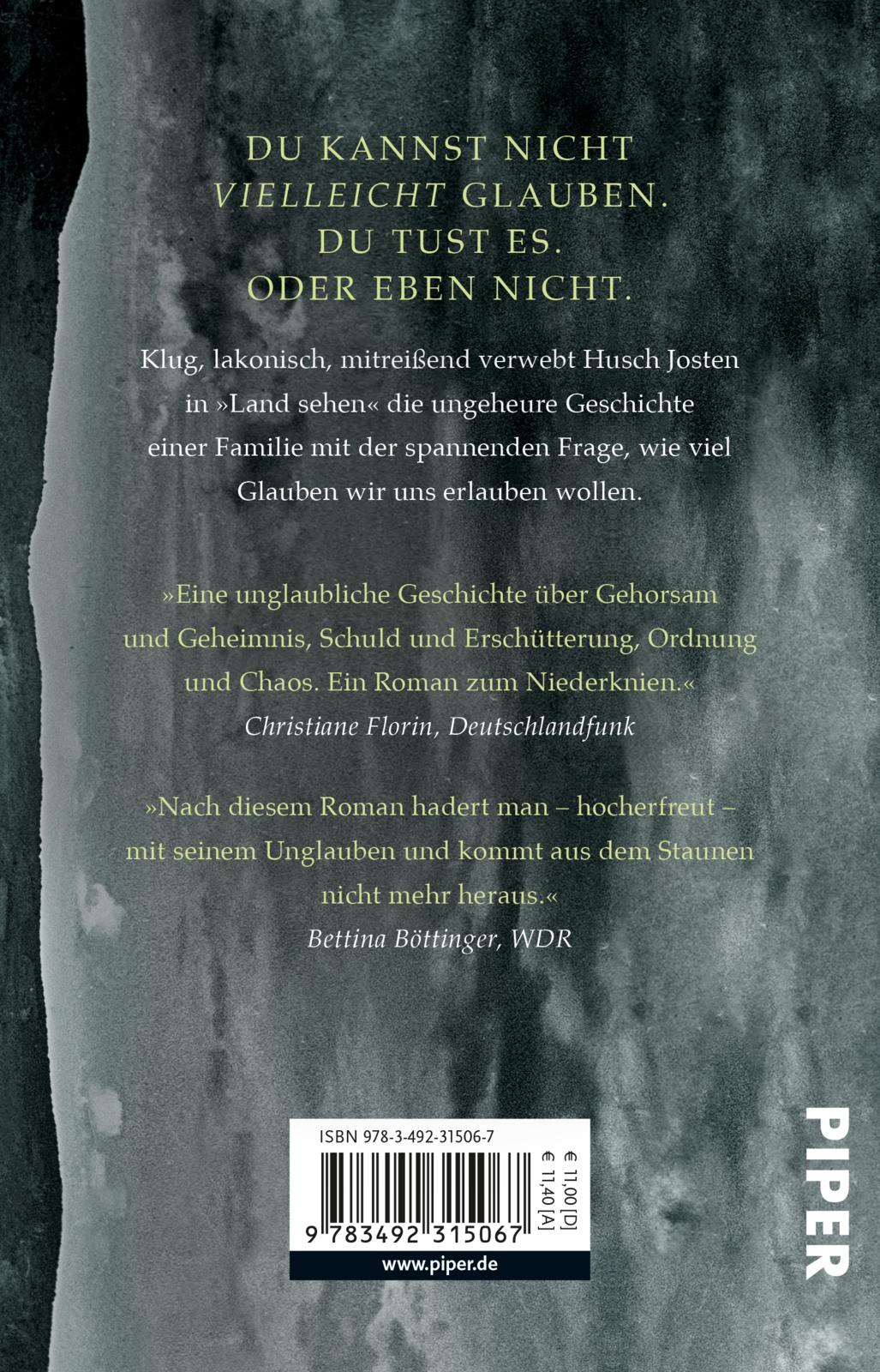 Rückseitencover Land sehen