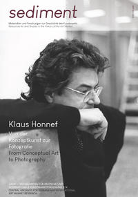 Vorderes Coverbild Sediment / Klaus Honnef