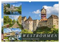 Vorderes Coverbild WESTBÖHMEN Sommerliche Impressionen (Wandkalender 2025 DIN A2 quer), CALVENDO Monatskalender