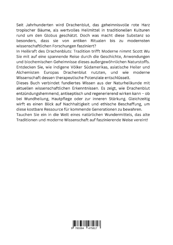 Rückseitencover Heilkraft des Drachenbluts