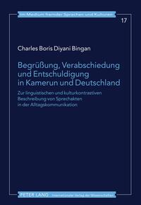 Vorderes Coverbild Begrüßung, Verabschiedung und Entschuldigung in Kamerun und Deutschland