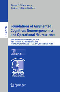Vorderes Coverbild Foundations of Augmented Cognition: Neuroergonomics and Operational Neuroscience