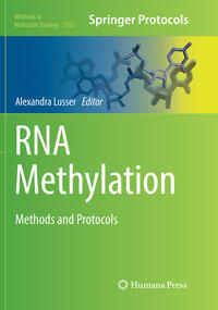 Vorderes Coverbild RNA Methylation