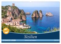Vorderes Coverbild Sizilien - Italien mal anders (Wandkalender 2025 DIN A2 quer), CALVENDO Monatskalender