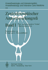 Vorderes Coverbild Zentraleuropäischer Anaesthesiekongre?