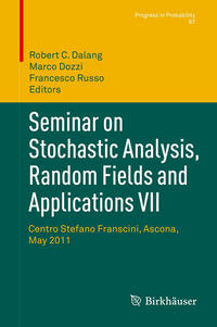 Vorderes Coverbild Seminar on Stochastic Analysis, Random Fields and Applications VII