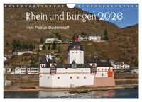 Vorderes Coverbild Rhein und Burgen (Wandkalender 2026 DIN A4 quer), CALVENDO Monatskalender
