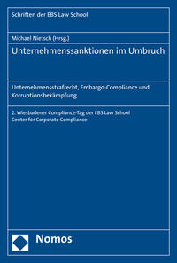 Vorderes Coverbild Unternehmenssanktionen im Umbruch