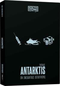 Vorderes Coverbild Krimi-Spielebox: Detective Stories iDventure – Antarktis Fatale (Fall 2)