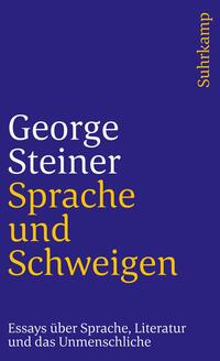 Vorderes Coverbild Sprache und Schweigen
