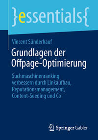 Vorderes Coverbild Grundlagen der Offpage-Optimierung