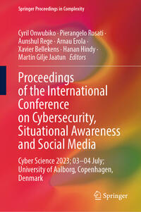 Vorderes Coverbild Proceedings of the International Conference on Cybersecurity, Situational Awareness and Social Media