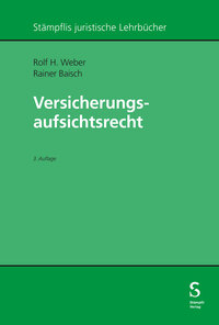 Vorderes Coverbild Versicherungsaufsichtsrecht