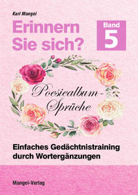 Vorderes Coverbild Erinnern Sie sich? Poesiealbum - Sprüche