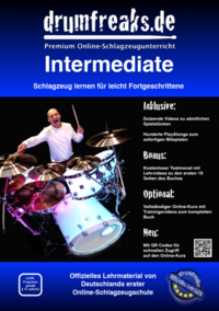 Vorderes Coverbild Drumfreaks-"Intermediate"