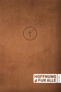 Vorderes Coverbild Hoffnung für alle. Die Bibel. - Leather Touch Edition