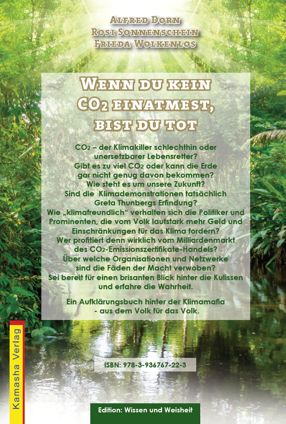 Rückseitencover Wenn du kein CO? einatmest, bist du tot