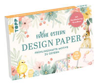 Vorderes Coverbild Design Paper Frohe Ostern A5