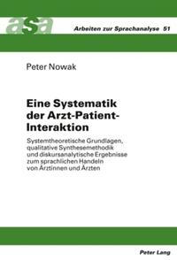 Vorderes Coverbild Eine Systematik der Arzt-Patient-Interaktion