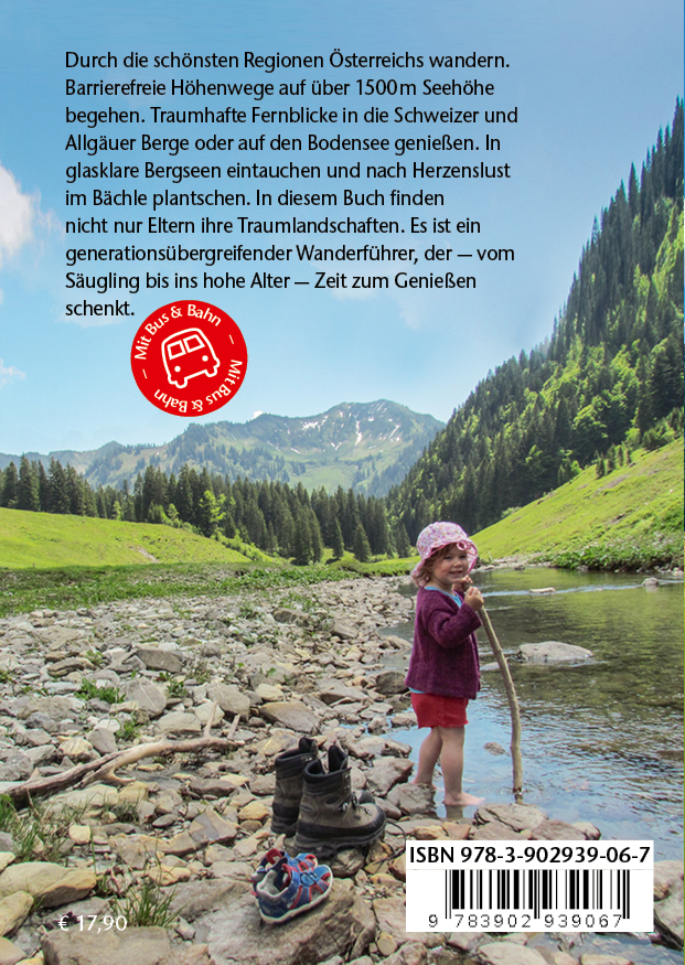 Rückseitencover Kinderwagen- & Tragetouren in Vorarlberg