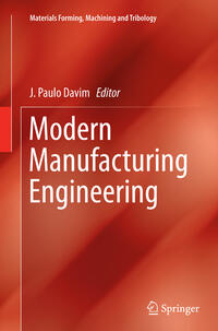 Vorderes Coverbild Modern Manufacturing Engineering