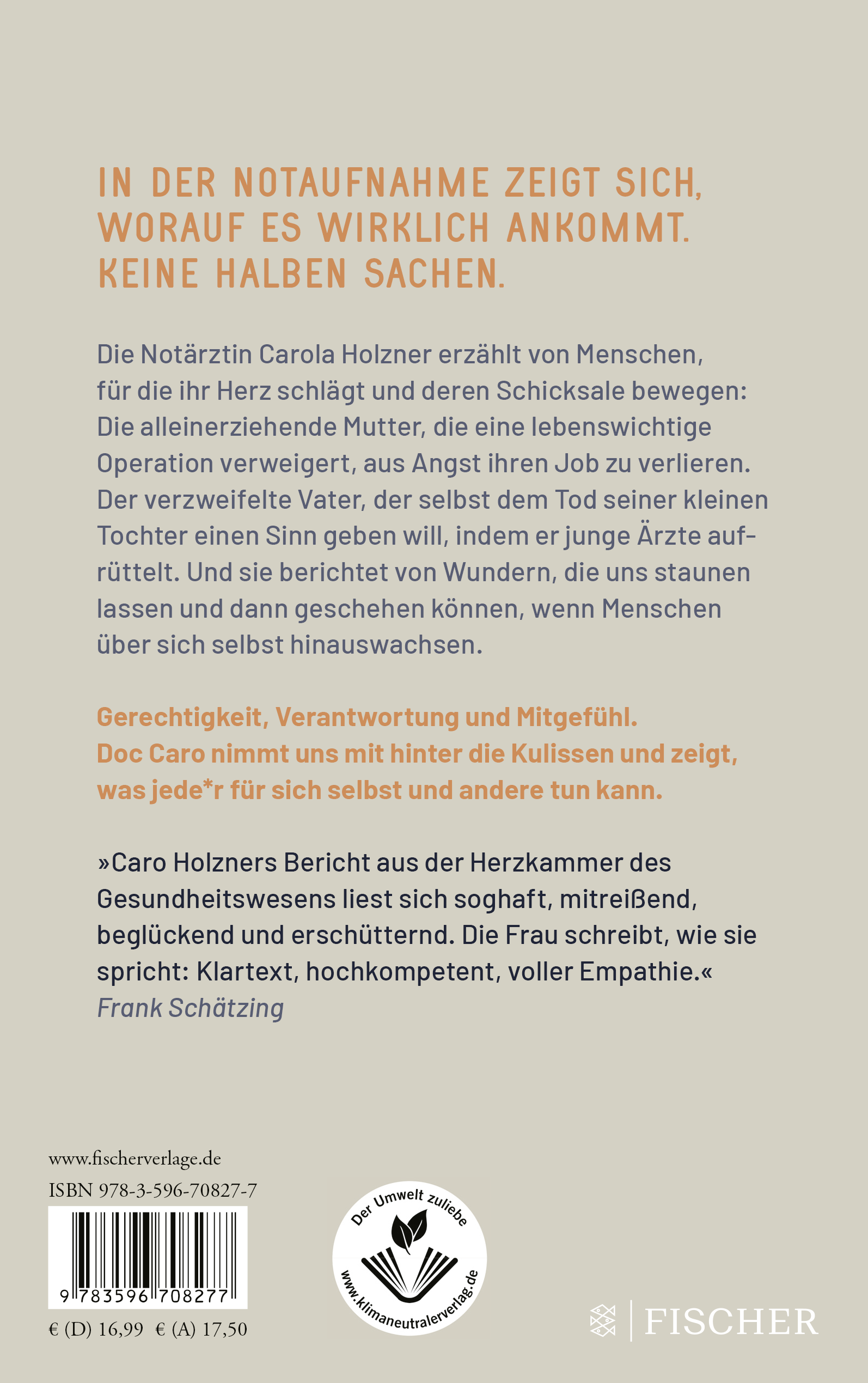 Rückseitencover Keine halben Sachen