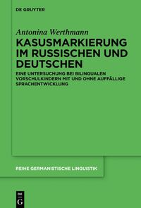 Vorderes Coverbild Kasusmarkierung im Russischen und Deutschen