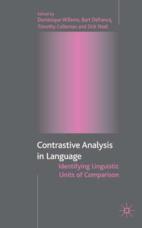 Vorderes Coverbild Contrastive Analysis in Language