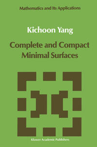 Vorderes Coverbild Complete and Compact Minimal Surfaces