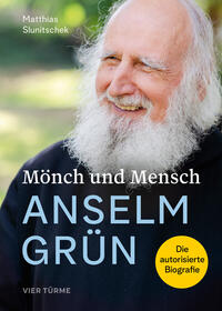 Vorderes Coverbild Mönch und Mensch - Anselm Grün