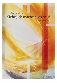 Vorderes Coverbild Jahreslosung Eberhard Münch 2026, Kunstdruck 63 x 92cm