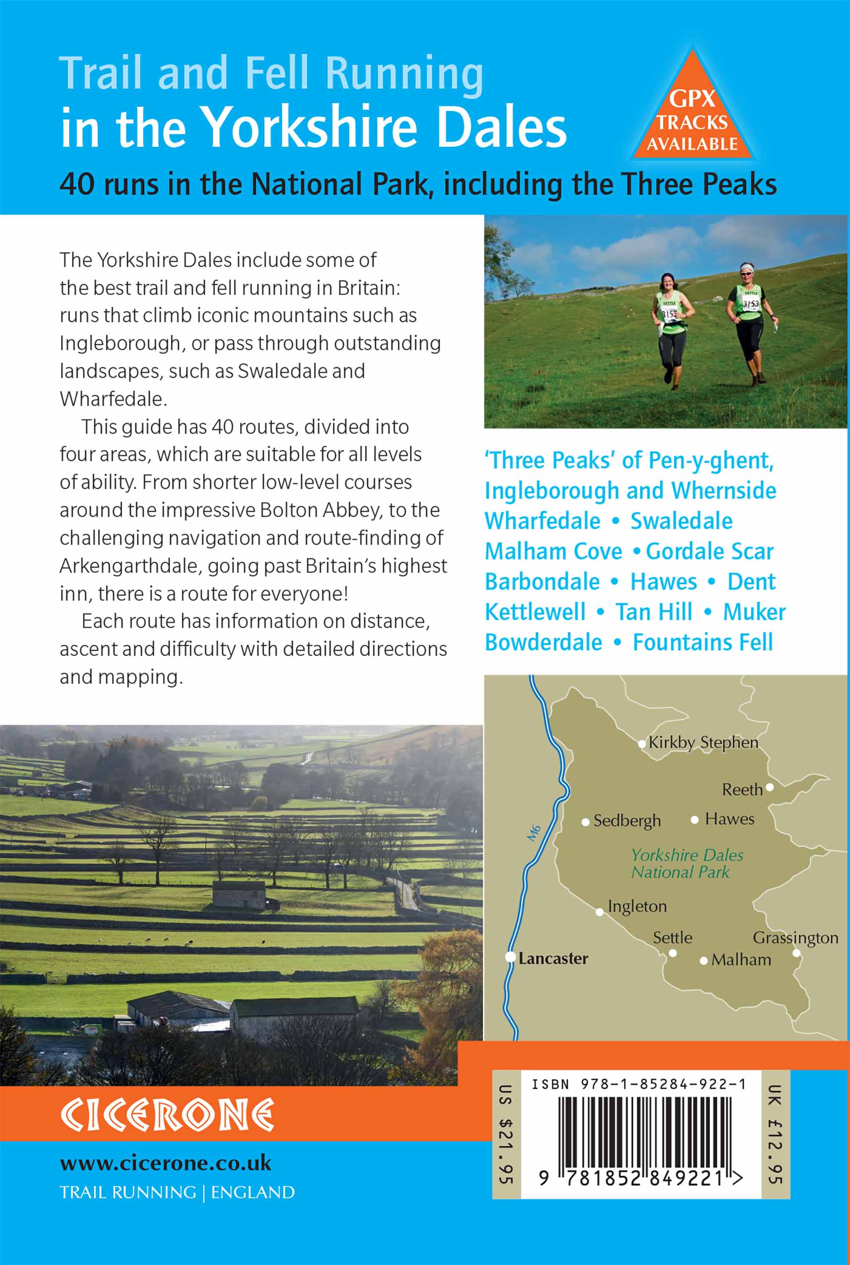 Rückseitencover Trail and Fell Running in the Yorkshire Dales