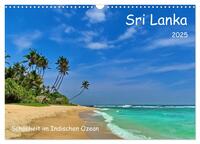 Vorderes Coverbild Sri Lanka, Schönheit im Indischen Ozean (Wandkalender 2025 DIN A3 quer), CALVENDO Monatskalender