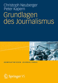 Vorderes Coverbild Grundlagen des Journalismus