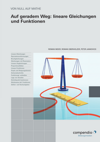 Vorderes Coverbild Auf geradem Weg: lineare Gleichungen und Funktionen