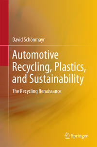 Vorderes Coverbild Automotive Recycling, Plastics, and Sustainability