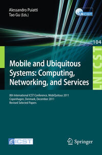 Vorderes Coverbild Mobile and Ubiquitous Systems: Computing, Networking, and Services