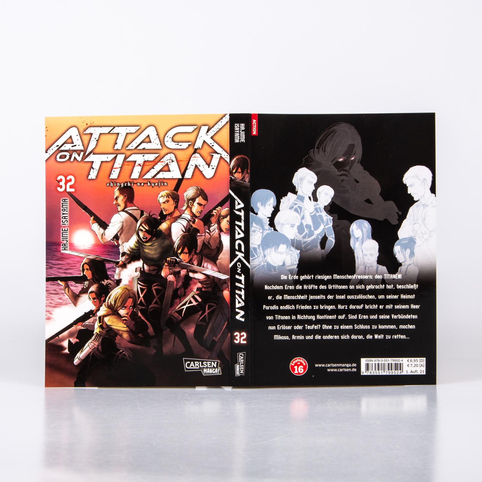 Beispielinhalt (Bild) Attack on Titan 32