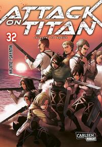 Vorderes Coverbild Attack on Titan 32