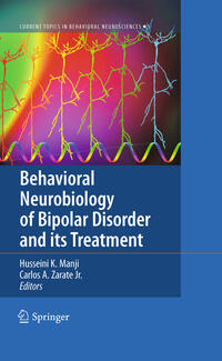Vorderes Coverbild Behavioral Neurobiology of Bipolar Disorder and its Treatment