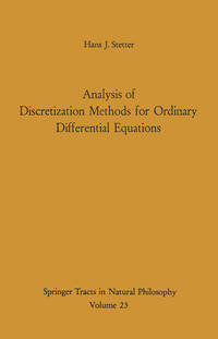 Vorderes Coverbild Analysis of Discretization Methods for Ordinary Differential Equations