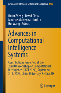 Vorderes Coverbild Advances in Computational Intelligence Systems