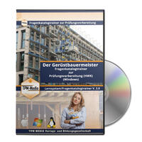 Vorderes Coverbild Gerüstbauermeister (m/w/d) Lerntrainer mit über 3300 Lern-/Prüfungsfragen