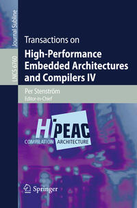 Vorderes Coverbild Transactions on High-Performance Embedded Architectures and Compilers IV