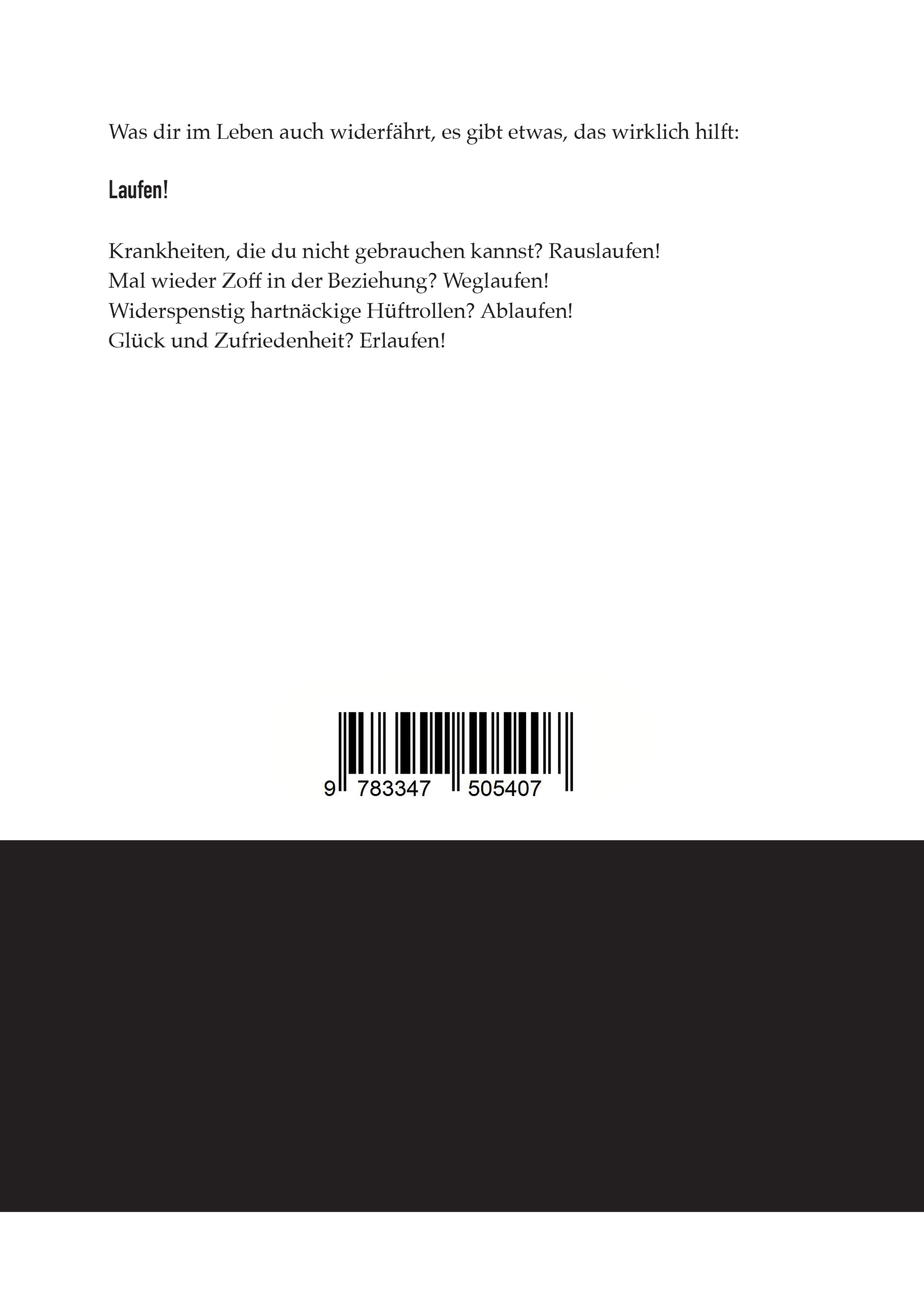 Rückseitencover Sitzen ist tödlich