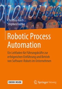 Vorderes Coverbild Robotic Process Automation