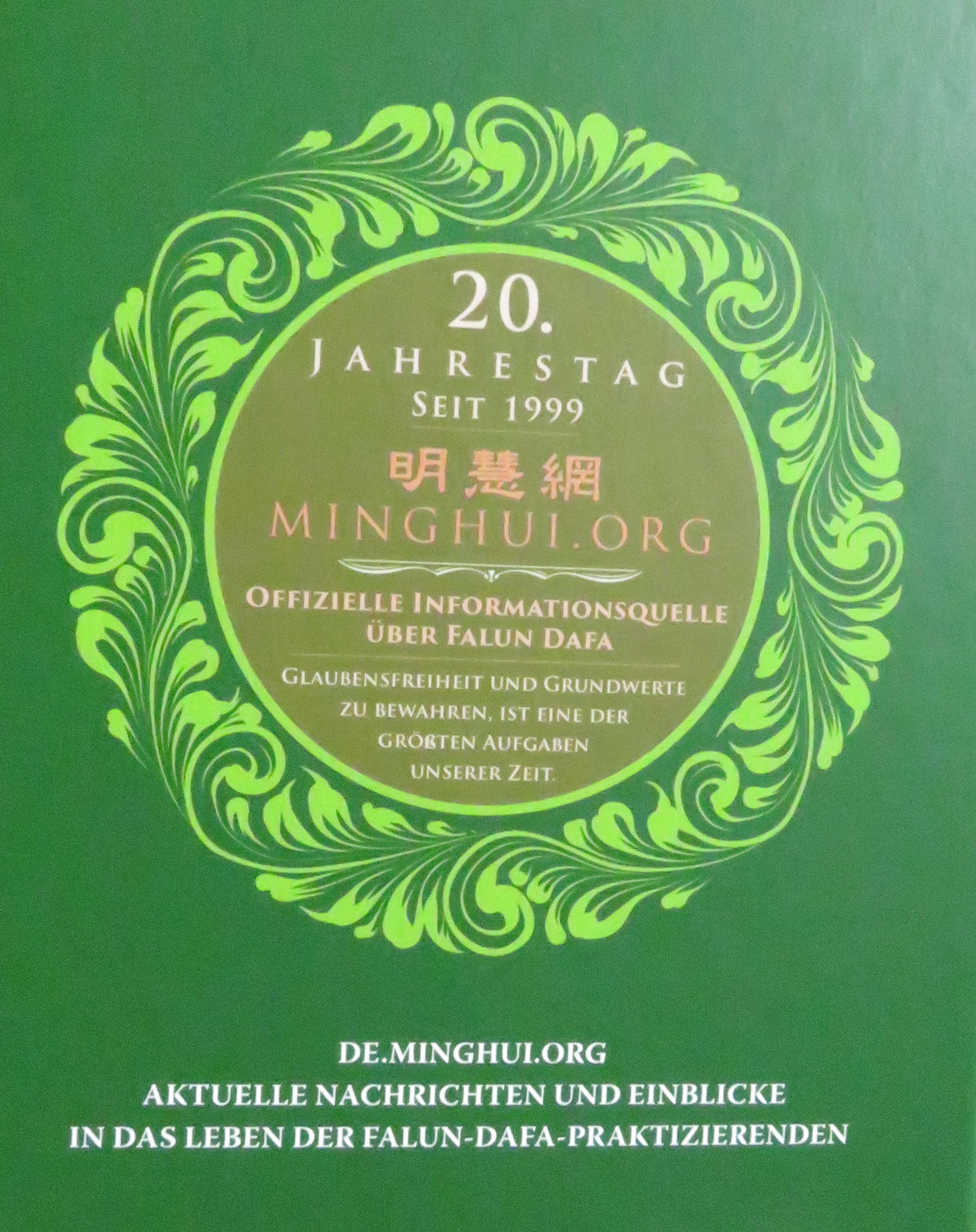 Rückseitencover Minghui Report